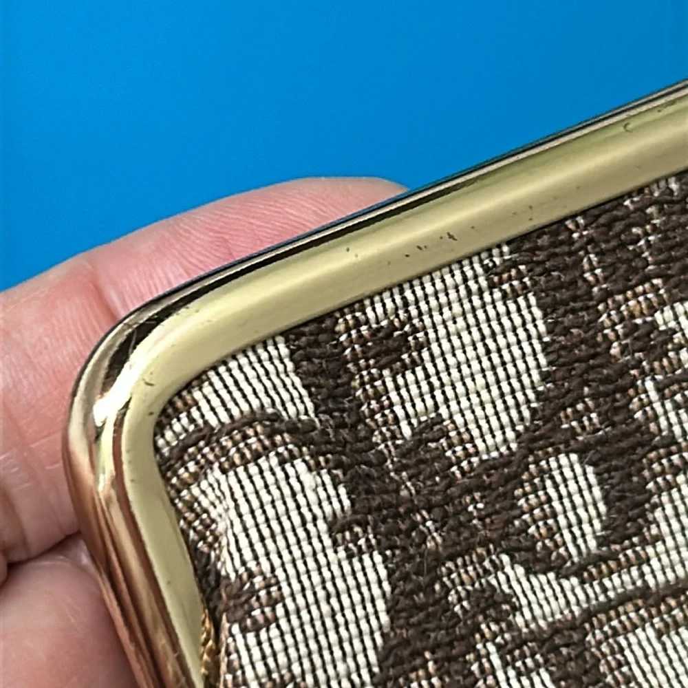 Dior Brown Monogram Clutch